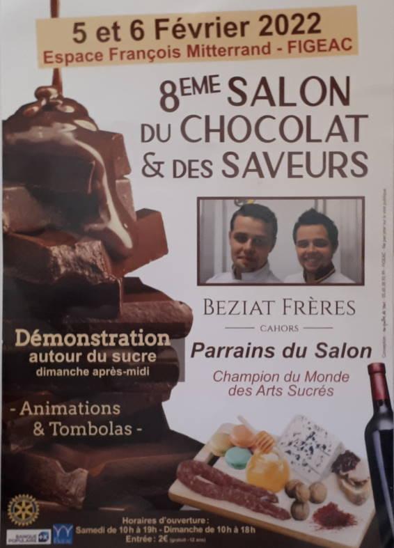 Salon du chocolat 2022 affiche